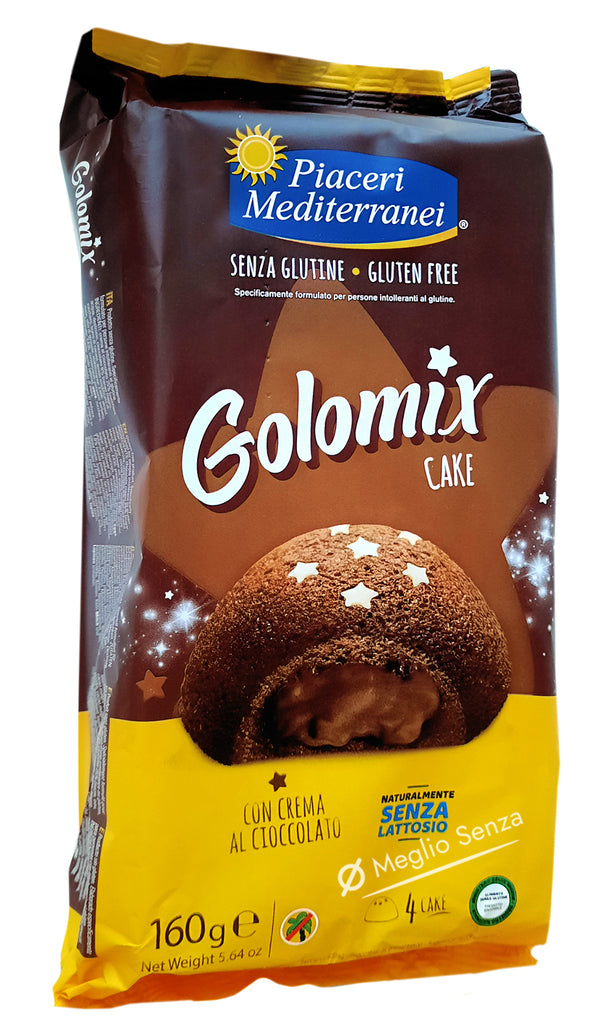 Novità Piaceri Mediterranei - Golomix Cake Senza Glutine - Senza Lattosio - Meglio Senza       