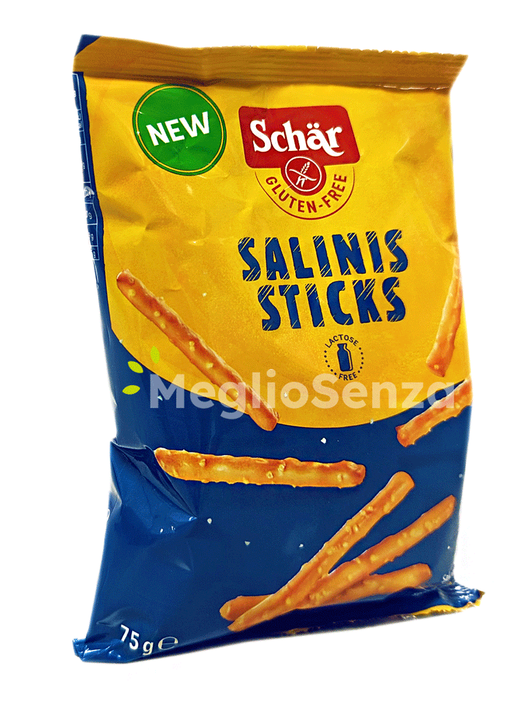 Schar Salinis Sticks - Senza Glutine - Senza Latte - Senza Uova - MeglioSenza