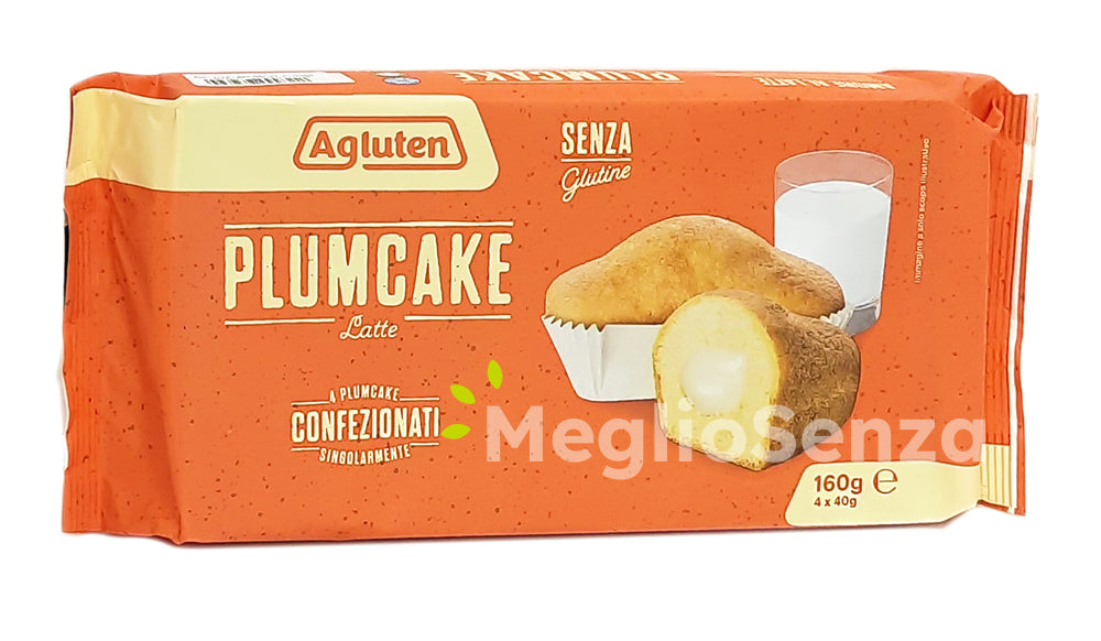 Agluten - Plumcake latte - Senza Glutine - MeglioSenza