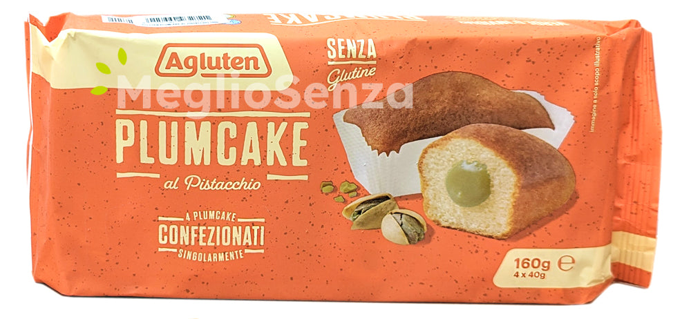 Agluten - Plumcake al Pistacchio - Senza Glutine - MeglioSenzaio