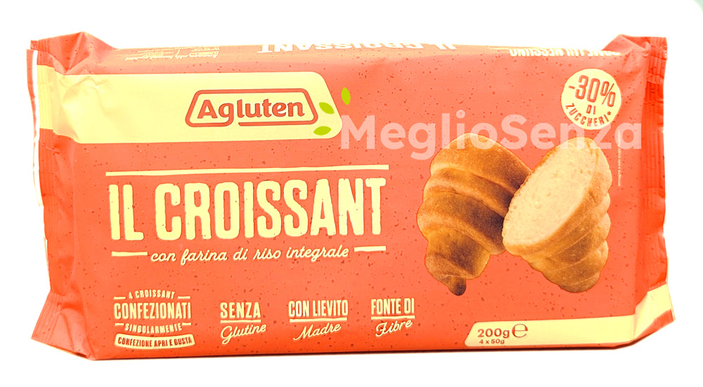 Agluten - Il Croissant - senza glutine - senza latte - senza uova - megliosenza