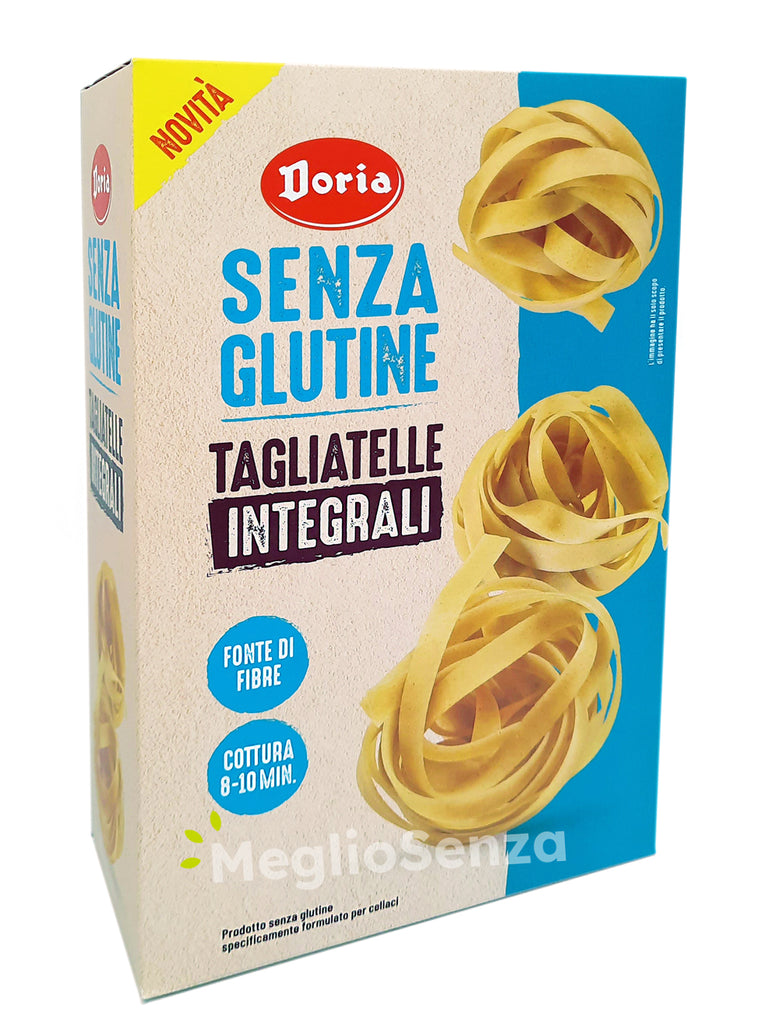 Doria - Tagliatelle integrali - Senza Glutine - Senza latte - Senza Uova - Vegan - MeglioSenza