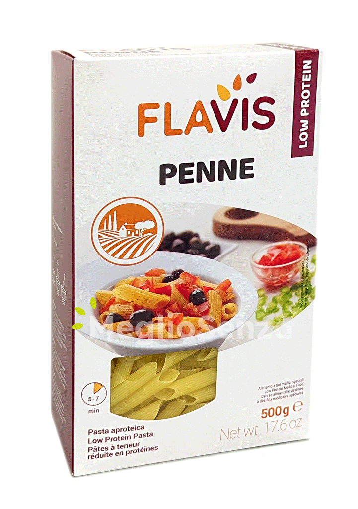 Flavis - Pasta aproteica - senza proteine - senza latte - senza uova - MeglioSenza