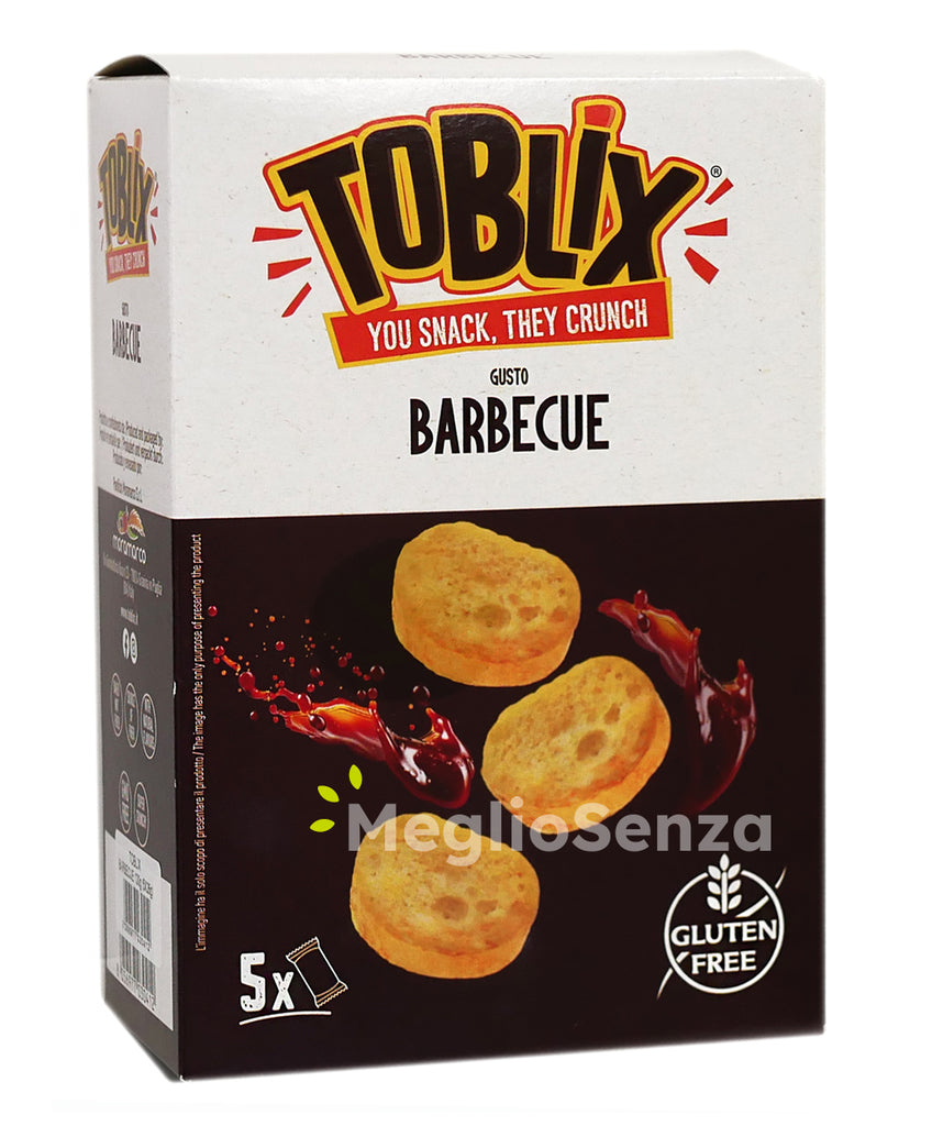 Moramarco-Toblix-Barbecue - Senza glutine - senza latte - senza uova - megliosenza