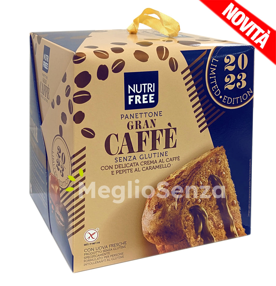 Nutrifree - Panettone Gran Caffè - Senza Glutine - MeglioSenza