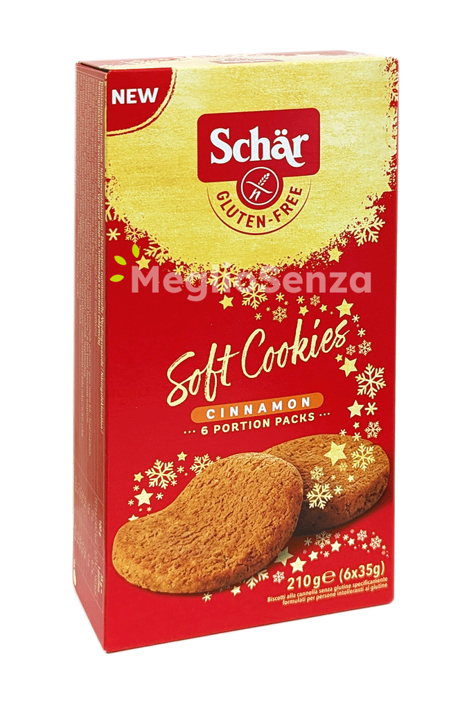 Schar - Soft Cookies - senza glutine - MeglioSenza