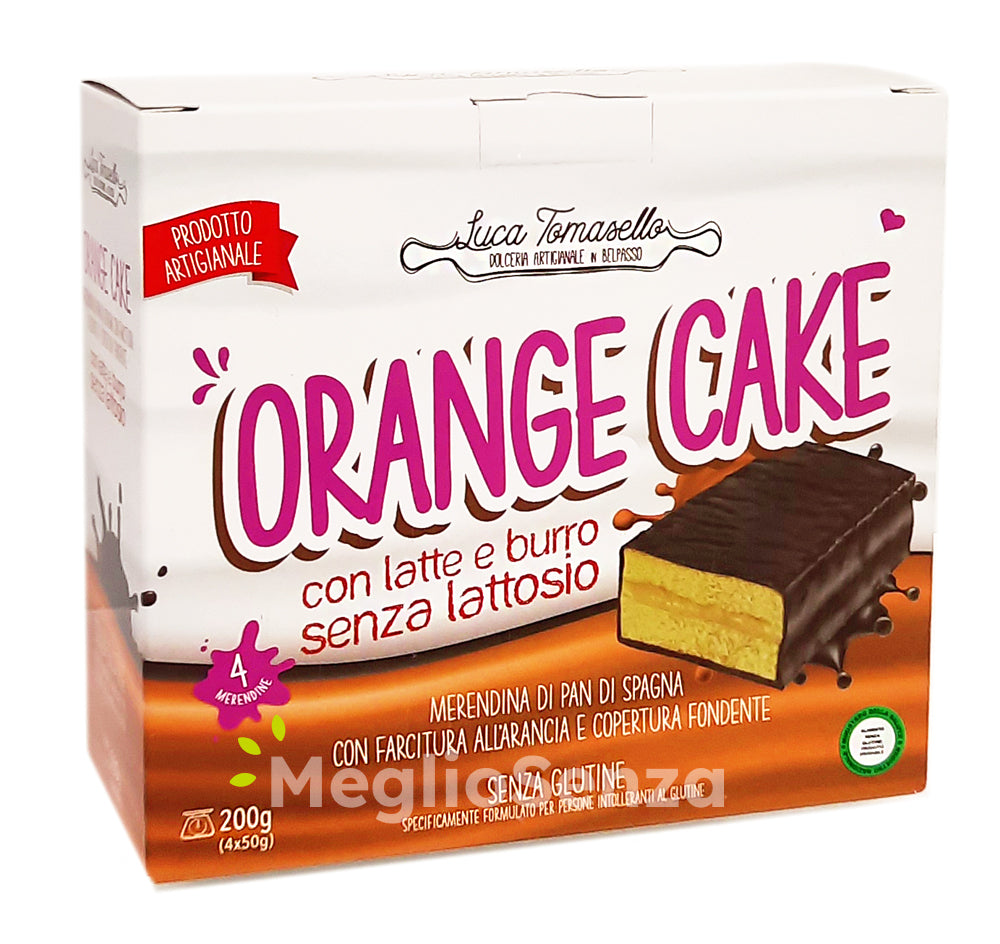 Luca Tomasello - Orange Cake - Senza Glutine - Senza lattosio - MeglioSenza 