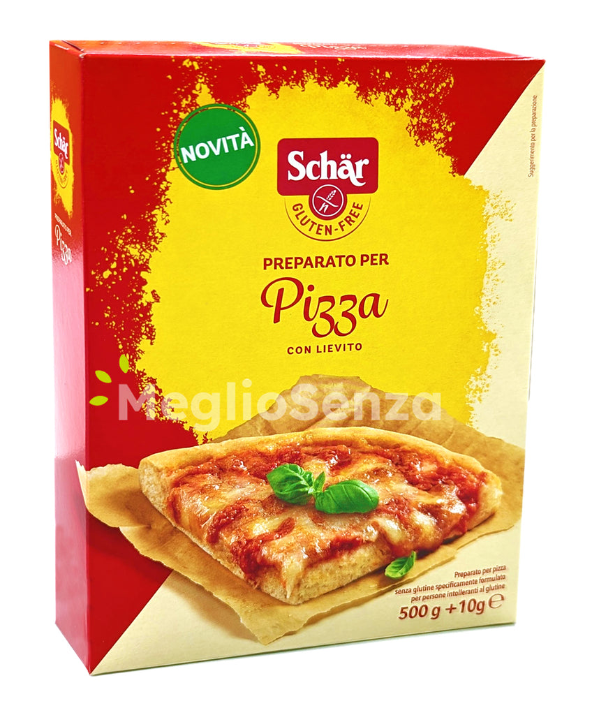Schar - Preparato per Pizza - Senza Glutine - Senza Latte - Senza Uova - MeglioSenza